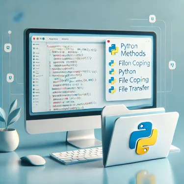Python 文件複製完整指南｜shutil 模組的使用方法與錯誤處理